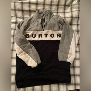 BURTON MEN'S LOWBALL QUARTER ZIP FLEECE